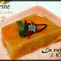 recette Terrine d'abricots oranges au Muscat de Riveslates et sauce au thé