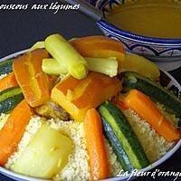 recette Couscous aux légumes