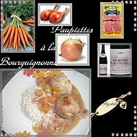 recette Paupiette à la Bourguignonne