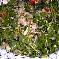 recette Salade cresson aux sardines