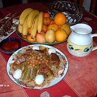 recette chakhchoukha ou(coupe et jette)