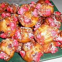 recette Chouquettes aux pralines