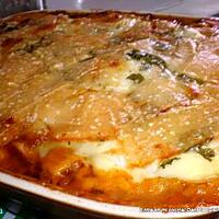 recette LASAGNES AU FOUR