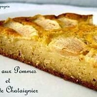 recette Gateau aux pommes et miel de chataignier