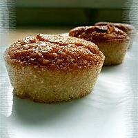 recette Petits fondants aux noisettes