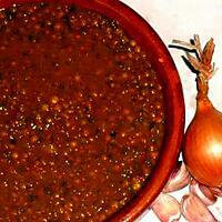 recette lentilles en tajine