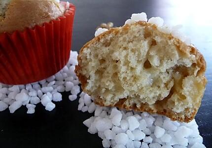 muffins pommes noix