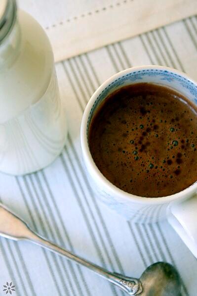 Vrai chcocolat chaud, Fingers sablés au café 2