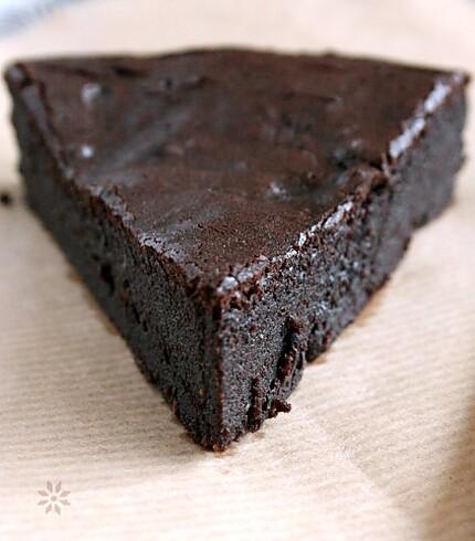 Gâteau fondant au chocolat, boca negra, julia child 3s