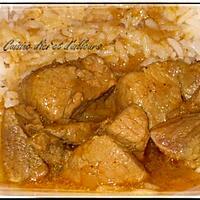 recette Saute de porc au curry