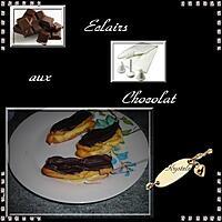 recette éclairs au chocolat