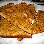 recette Toast aux crevettes et aux graines de sésame