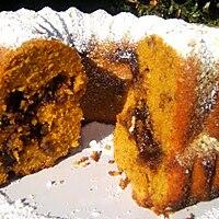 recette Le gâteau Bundt au potiron et aux noix