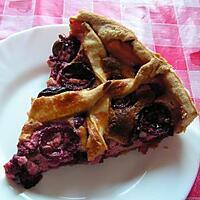 recette Tarte aux prunes