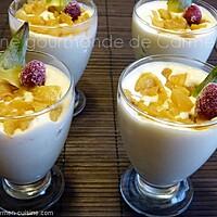 recette Mousse de mascarpone à l'ananas