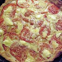 recette TARTE AUX TOMATES ET ST MARCELIN