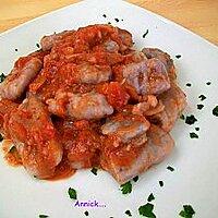 recette gnocchis aux Vitelottes & sauce tomate