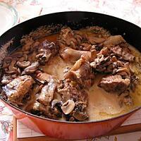 recette Coq au riesling