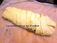 Feuilleté tressé à la viande hachée   