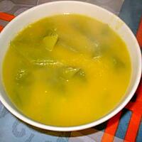 recette Soupe aux haricots plats verts
