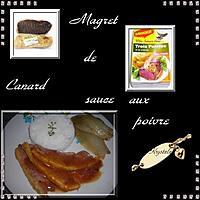 recette magret de canard sauce au poivre