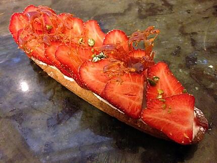 tarte aux fraises de Véronique Et La Chouquetterie