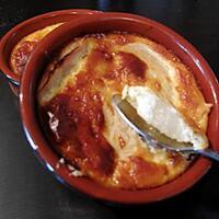 recette Gratin de pommes à la crèe d'amamndes pur le goûter !