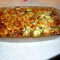 recette Gratin de courgettes façon bolognaises