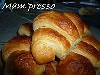 Croissants au beurre maison