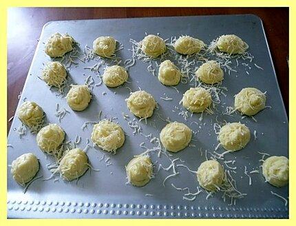 Croquettes de pommes de terre au comté