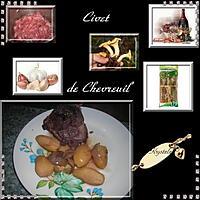 recette civet de chevreuil