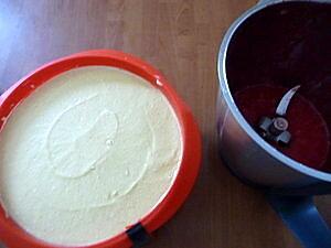 Bavarois Fruits Rouges et Mangue