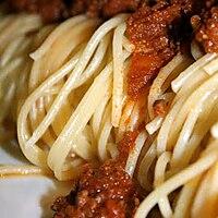 recette MES PATES A LA BOLOGNAISES....MEILLEUR, TU MEURS!!!!