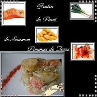 recette gratin de saumon