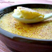 recette Crème brûlée à la vanille de la réunion