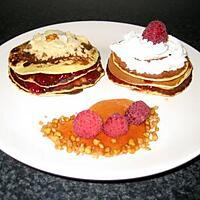 recette Pancakes aux fruits rouges