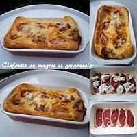 recette Clafoutis de magret de canard et gorgonzola