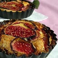 recette Tartelettes aux figues à la crème d'amande