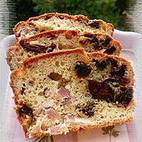 recette Cake aux lardons & aux pruneaux