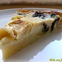 recette Clafoutis pomme, poires & pruneaux