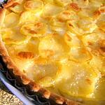 recette Tarte aux pommes de terre et reblochon