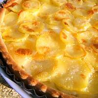 recette Tarte aux pommes de terre et reblochon