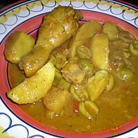 recette Tajine de poulet aux olives et au citron