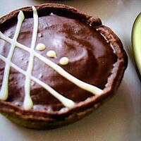 recette Tartelettes double chocolat au caramel