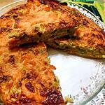 recette tarte au poireaux  et au deux saumons