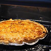 recette Ma tarte aux Poireaux Thon Oignons & Fromage