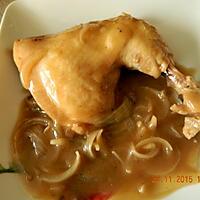 recette Poulet sauce carbonnade