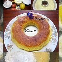 recette Gâteau crème citronnée.