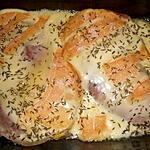 recette Escalope de veau, jambon et munster