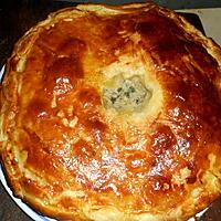 recette Tourte échine de porc et émmental